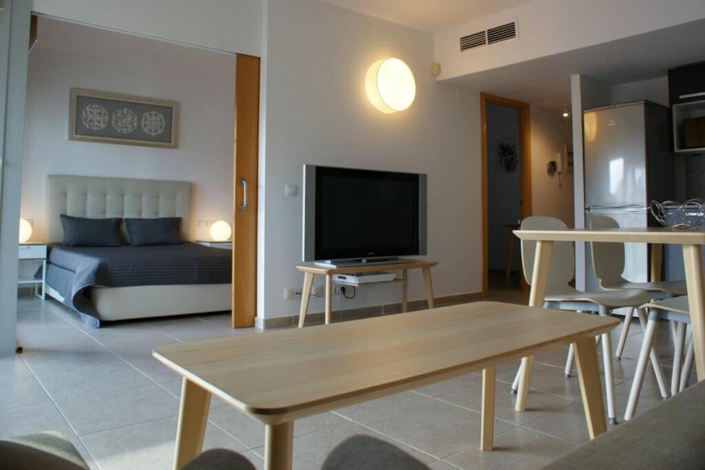 Apartament Apartamento En Roses Con Parking Y Piscina Zewnętrze zdjęcie